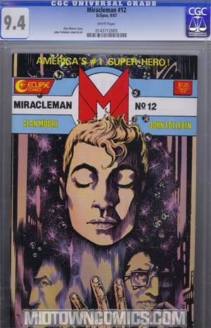 Miracleman #12 Cover B CGC 9.4
