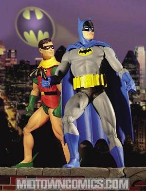 Silver Age Batman & Robin Deluxe Action Figure Set