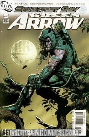 Green Arrow Vol 5 #5 Incentive Gary Frank Variant Cover (Brightest Day Tie-In)
