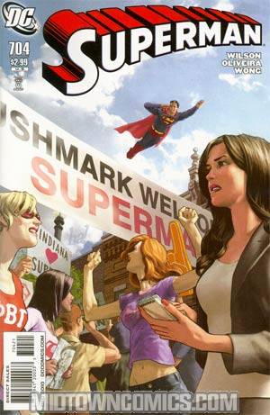 Superman Vol 3 #704 Incentive Gene Ha Variant Cover