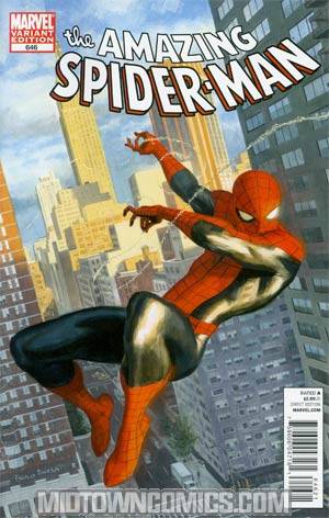 Amazing Spider-Man Vol 2 #646 Cover B Incentive Paolo Rivera Spidey vs Variant Cover