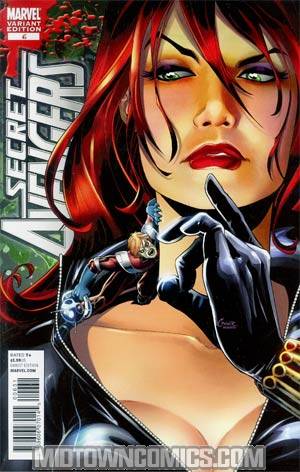 Secret Avengers #6 Incentive Amanda Conner Vampire Variant Cover