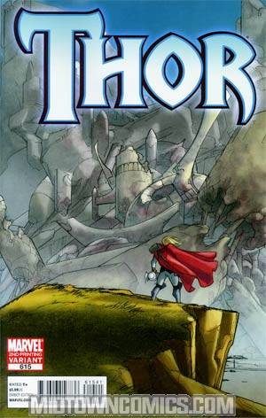 Thor Vol 3 #615 Cover D 2nd Ptg Pasqual Ferry Variant Cover (Heroic Age Tie-In)