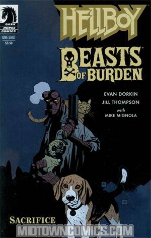 Beasts Of Burden Hellboy One Shot Incentive Mike Mignola Variant Cover