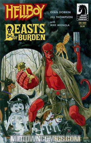 Beasts Of Burden Hellboy One Shot Regular Jill Thompson Cover