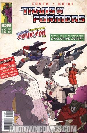 Transformers Vol 2 #12 Cover D NYCC 2010 Apocalypse Comics Exclusive X-Men 1 Homage Cover