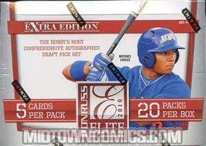 Donruss 2010 Elite Extra Edition Baseball Trading Cards Box