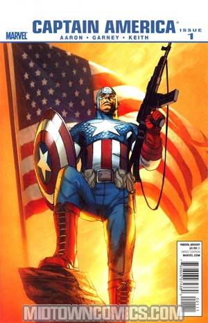 Ultimate Comics Captain America #1 Regular Ron Garney Cover