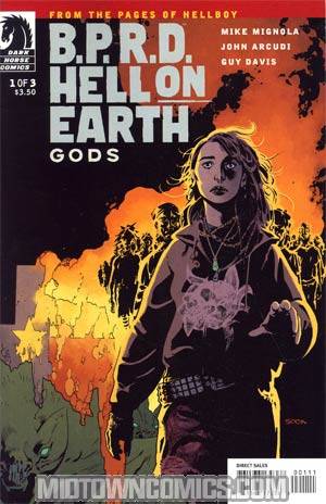 BPRD Hell On Earth Gods #1 Cover A Regular Ryan Sook Cover