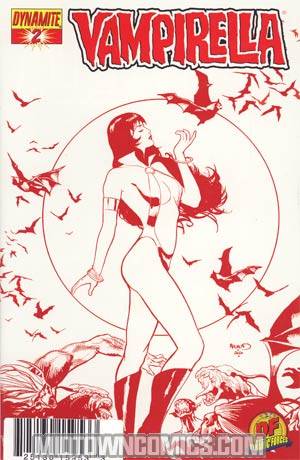 Vampirella Vol 4 #2 DF Exclusive Limited Edition Variant Cover