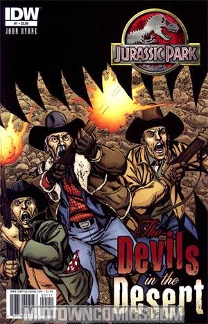 Jurassic Park The Devils In The Desert #1 Regular John Byrne Cover