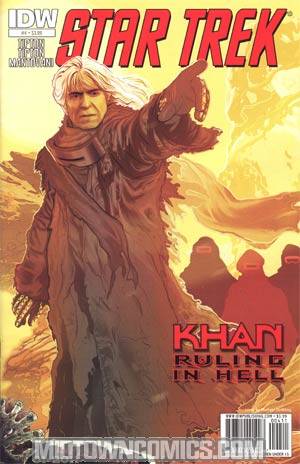 Star Trek Khan Ruling In Hell #4 Regular Michael Stribling Cover