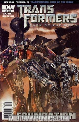 Transformers 3 Movie Prequel Foundation #2 Regular Brian Rood Cover