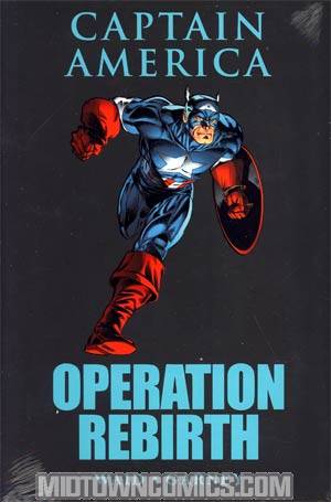 Captain America Operation Rebirth HC Premiere Edition Book Market Cover