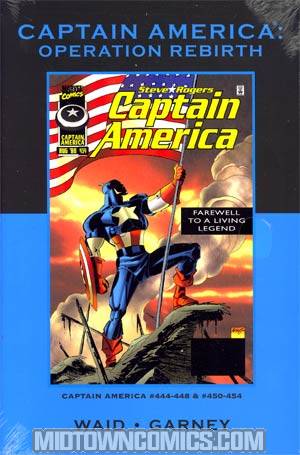 Captain America Operation Rebirth HC Premiere Edition Direct Market Cover