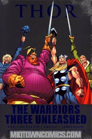 Thor Warriors Three Unleashed HC Premiere Edition Book Market Cover