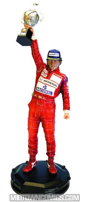 Ayrton Senna 50th Anniversary Fine Art Statue
