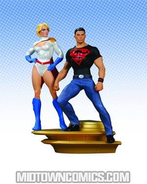 Superman Family Multi-Part Statue Part 1 Superboy And Power Girl