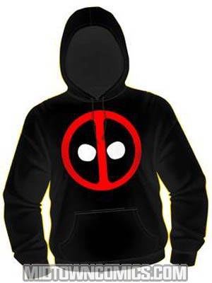 Deadpool Icon Black Hoodie XX-Large