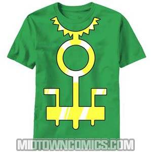 Thor Loki Costume Green T-Shirt Large