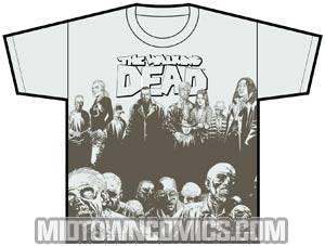 Walking Dead Group T-Shirt Large