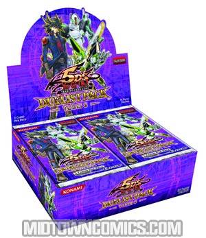 Yu-Gi-Oh 5Ds Yusei 3 Duelist Pack Display