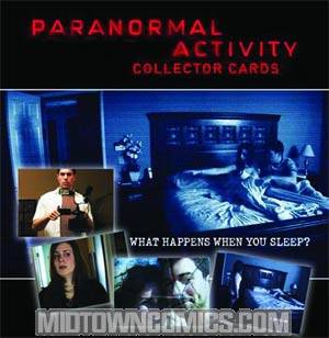 Paranormal Activity Trading Cards Pack