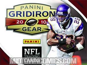 Panini 2010 Gridiron Gear Football Trading Cards Box