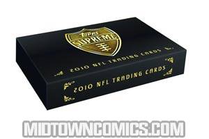 Topps 2010 Supreme Football Trading Cards Box