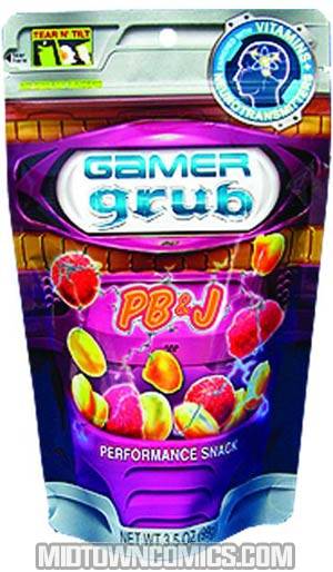 Gamer Grub Snack - PB&J Flavor 16-Count Case
