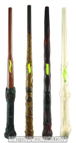 Harry Potter Infrared Battle Wands Display