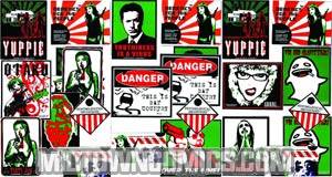 Psychological Industries Sticker Pack 5-Piece Assortment Case