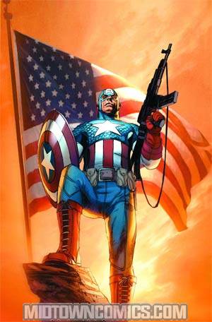 Ultimate Captain America By Ron Garney Poster