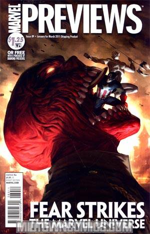 Marvel Previews #89 January 2011