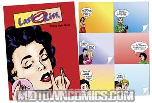 Last Kiss Sticky Note Book