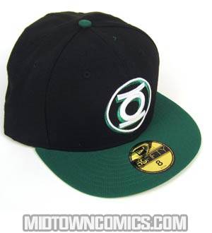 Green Lantern Symbol Glimmer Shade Cap - Official Color Size 8 (63.4 cm / 25 in)