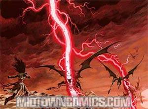 Magic The Gathering Fire & Lightning Premium Deck Display