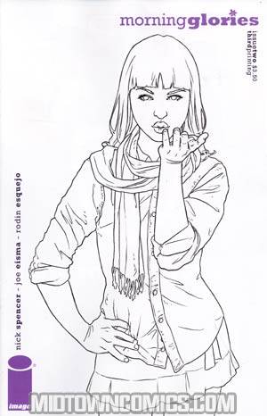 Morning Glories #2 Cover C 3rd Ptg Variant Cover