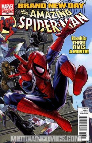 Amazing Spider-Man Vol 2 #647 Cover B Incentive Steve McNiven Variant Cover