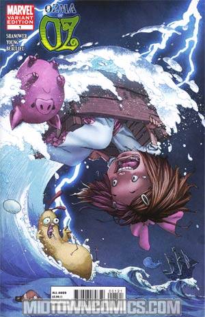 Ozma Of Oz #1 Incentive Adrian Alphona Variant Cover