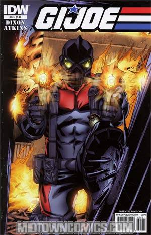 GI Joe Vol 4 #24 Regular Robert Atkins Cover