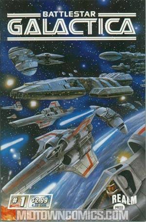 Battlestar Galactica Vol 3 #1 Cover B Fleet Cover
