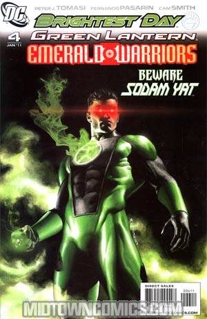 Green Lantern Emerald Warriors #4 Cover A Regular Rodolfo Migliari Cover (Brightest Day Tie-In)