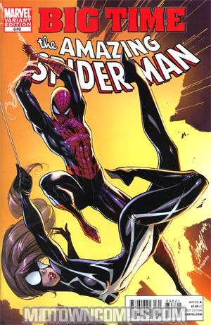 Amazing Spider-Man Vol 2 #648 Cover B Incentive J Scott Campbell Spider-Girl Variant Cover (Spider-Man Big Time Tie-In) 