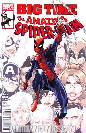 Amazing Spider-Man Vol 2 #648 Cover A 1st Ptg Regular Humberto Ramos Cover (Spider-Man Big Time Tie-In)