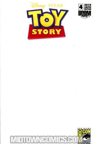 Disney Pixars Toy Story #4 Cover C SDCC Blank Variant Cover