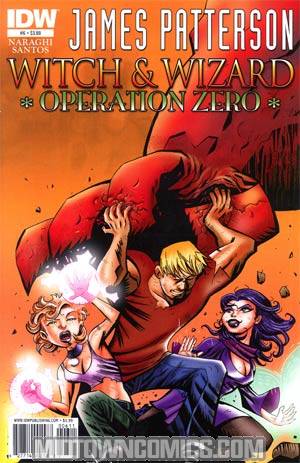 James Pattersons Witch & Wizard #6 Operation Zero Regular Victor Santos Cover