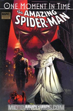 Spider-Man One Moment In Time HC Direct Market Joe Quesada Cover