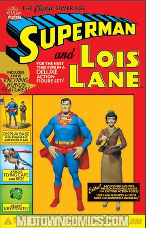 Superman And Lois Lane Deluxe Action Figure Set