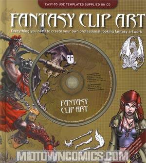Fantasy Clip Art HC With CD-ROM New Printing
